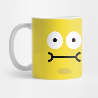 neutral face emoji Mug